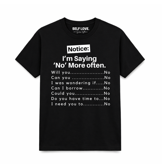 Saying 'No' More Often